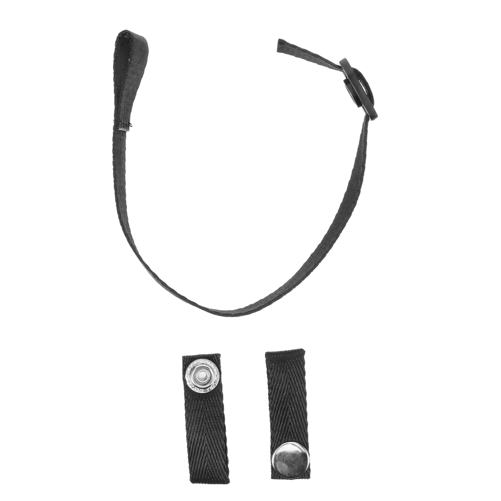 SUPVOX Accesorios para Cascos De Hockey. Casco Rapido Equipo Cordón De La Barbilla del Sombrero Sombreros Casco De Críquet Correa para La Barbilla Tapa Mentón COU Black Poliéster