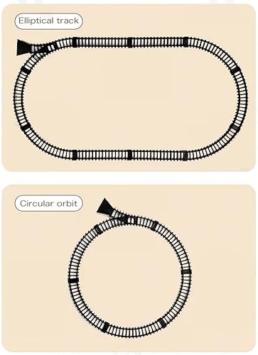 Miniatura 8 de Juego de tren de Navidad para debajo del árbol con luces, juegos de tren eléctrico con luz y sonidos, efecto humo, juego de trenes de Navidad debajo