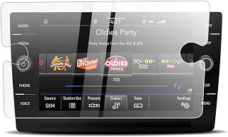 Screen Protector Compatible with Volkswagen Tiguan 2021-2023 [Compatible with 8 Inch Touchscreen] - Tempered Glass Compatible With Volkswagen Tiguan