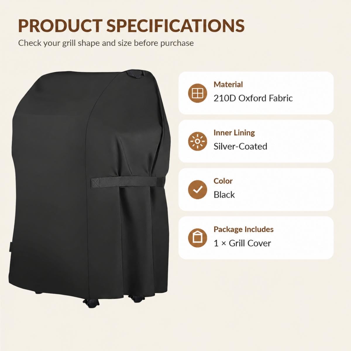 Funda Barbacoa Impermeable para Campingaz Class 3 L 2014-2014 | Cubierta Barbacoa de Gas Cubierta BBQ de Parrilla Protector Funda BBQ Exterior Anti Viento Polvo Humedad Resistente Sol Nieve