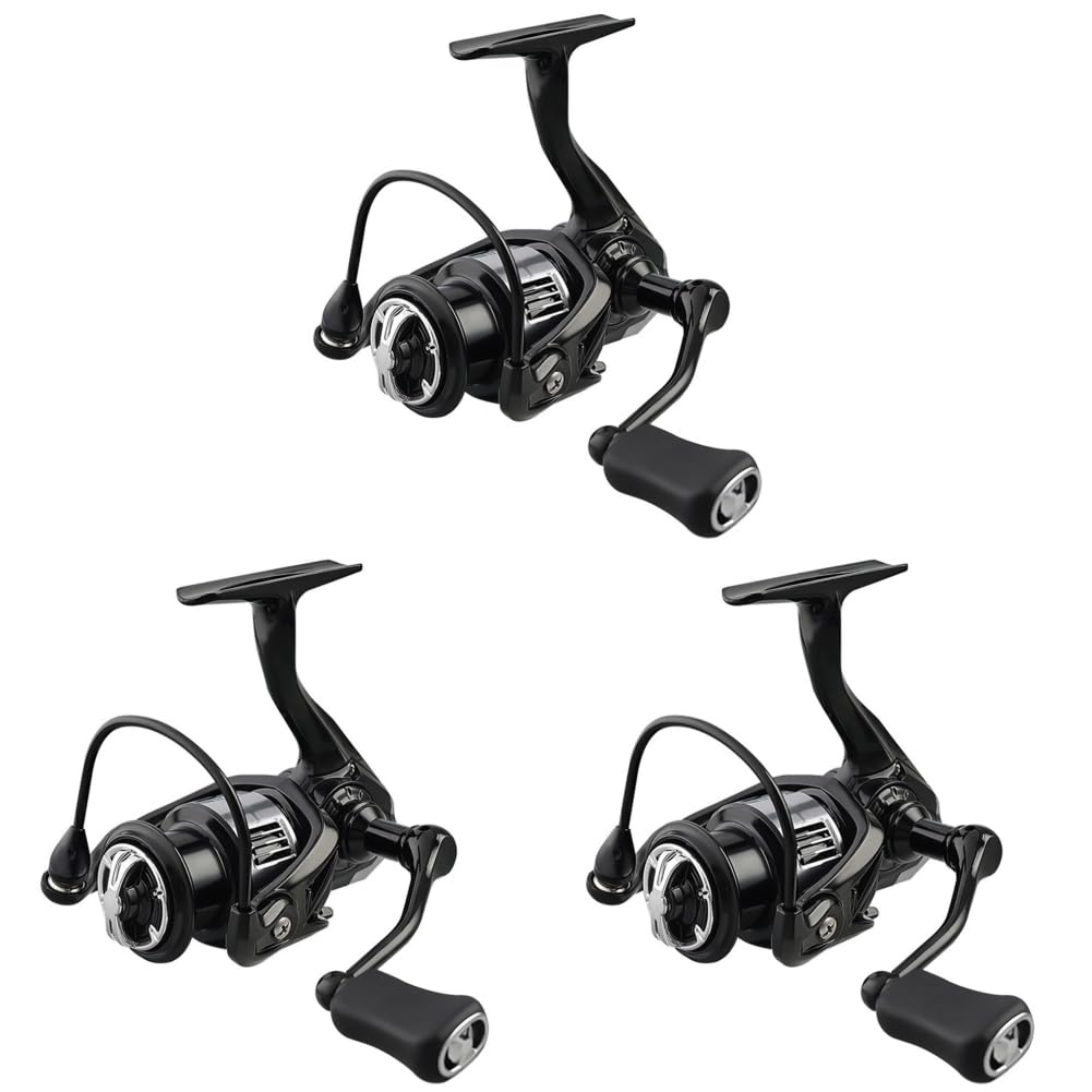 Angelrolle aus Metall, 5,2/1 Übersetzungsverhältnis, Spinnrad, Angelzubehör for Salzwasser und Süßwasser