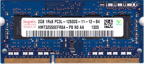 hynix ��d��������(1.35 V) PC3-12800S (DDR3-1600) 2GB SO-DIMM 204pin �m�[�g�p�\�R���p������ �^�ԁFHMT325S6EFR8A-PB ����ۏؕi