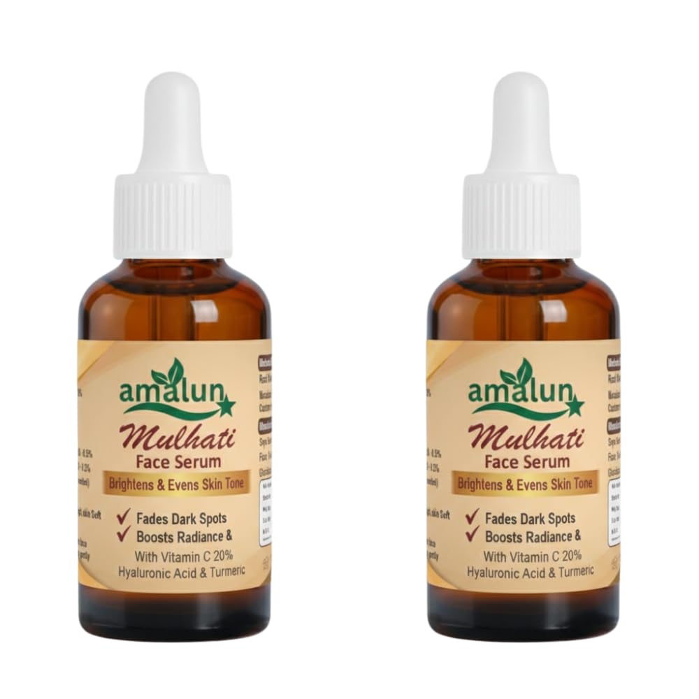Ayurvedic Mulethi serum Under Eye Dark Circle Oil | Herbal Eye Care Oil with Manjistha, Licorice & Kumkumadi | Helps Reduce Appearance of Dark Circles & Puffiness | Non-Sticky Night Care | For Men & Women (30 ml) (Pack of 1) — Amazon image 11
