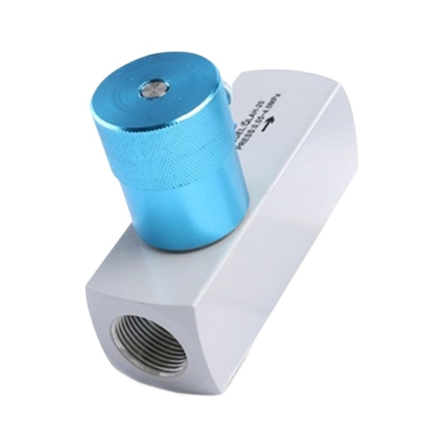 Válvula de mariposa unidireccional alta presión QLAH-20 3/4" for máquinas moldeo por soplado