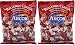 Arcor Kosher Fruit Flavored Cherry Hard Candy with Chewy Centers (Pack of 2)