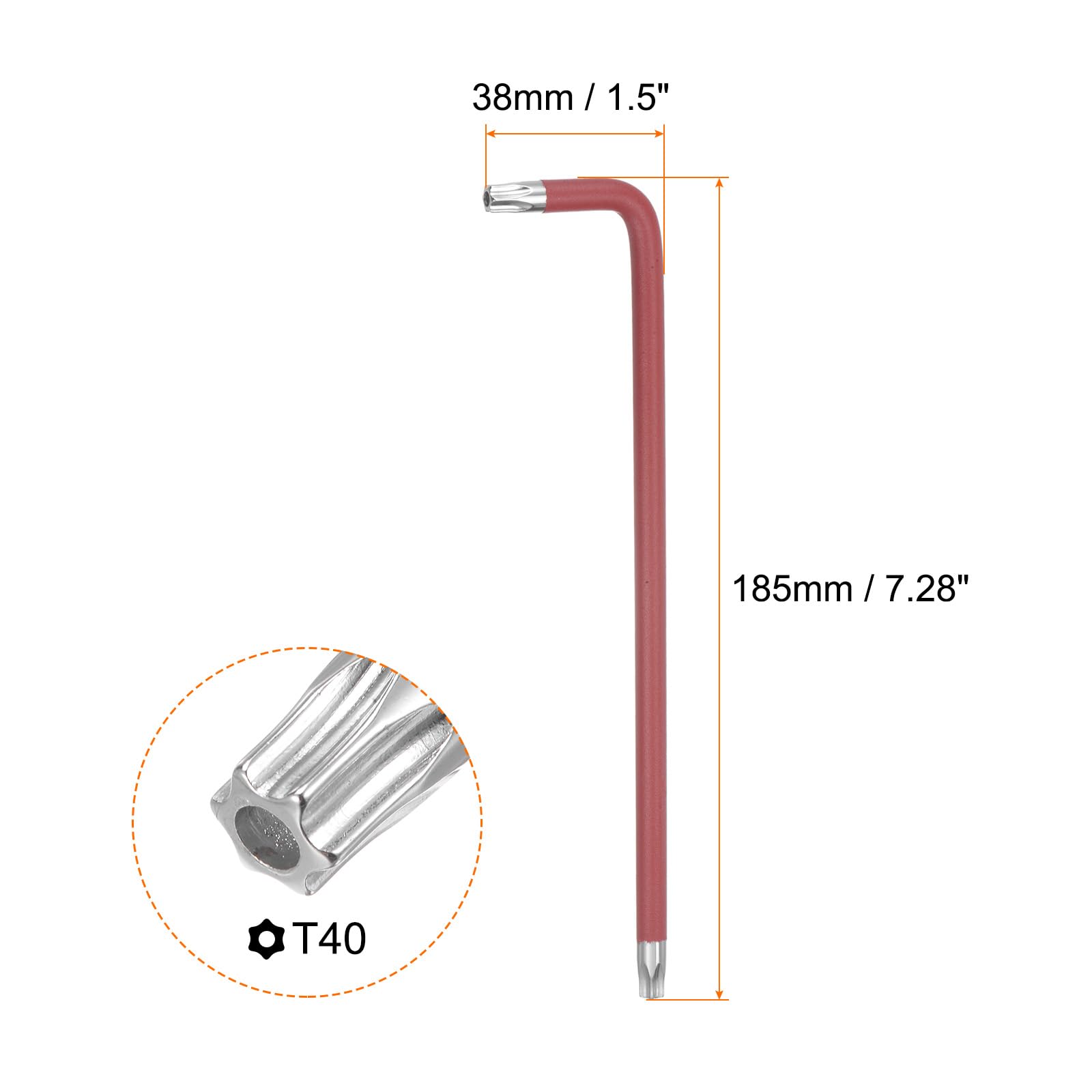 Set 4 Chiavi Esagonali A Sfera 3 Mm QUARKZMAN | Brugola A L In Acciaio Cromo Vanadio, Braccio Lungo 125 Mm Per Riparazioni