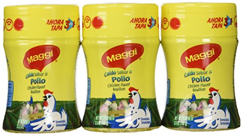 Maggi Bouillon, Granulated Chicken, 3.5 Ounce (Pack of 3)