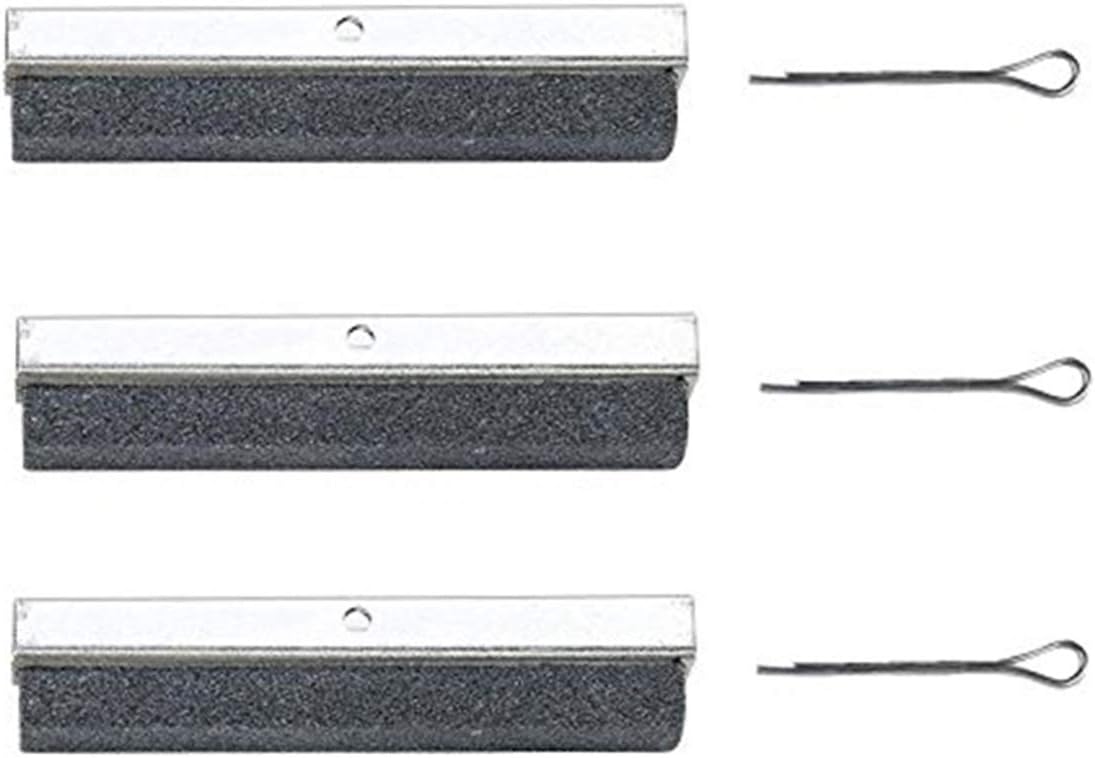 YOTOO Engine Cylinder Hone Replacement Stones 2" Long 220 Grit 3- Piece Packed