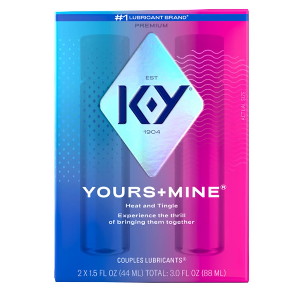 Yours & Mine Couples Lubricant, 3 oz. (Pack of 2)2