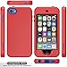Cyberowl Compatible with iPod Touch 7th Genaration Heavy Duty High Impact Armor Case Cover Protective Case Cover Red/Blue