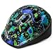 OutdoorMaster Toddler Bike Helmet - CPSC Certified Multi-sport Adjustable Helmet for Children (Age 3-5) , 14 Vents Safety & Fun Print Design for Kids Skating Cycling Scooter - Dinoverse Madness
