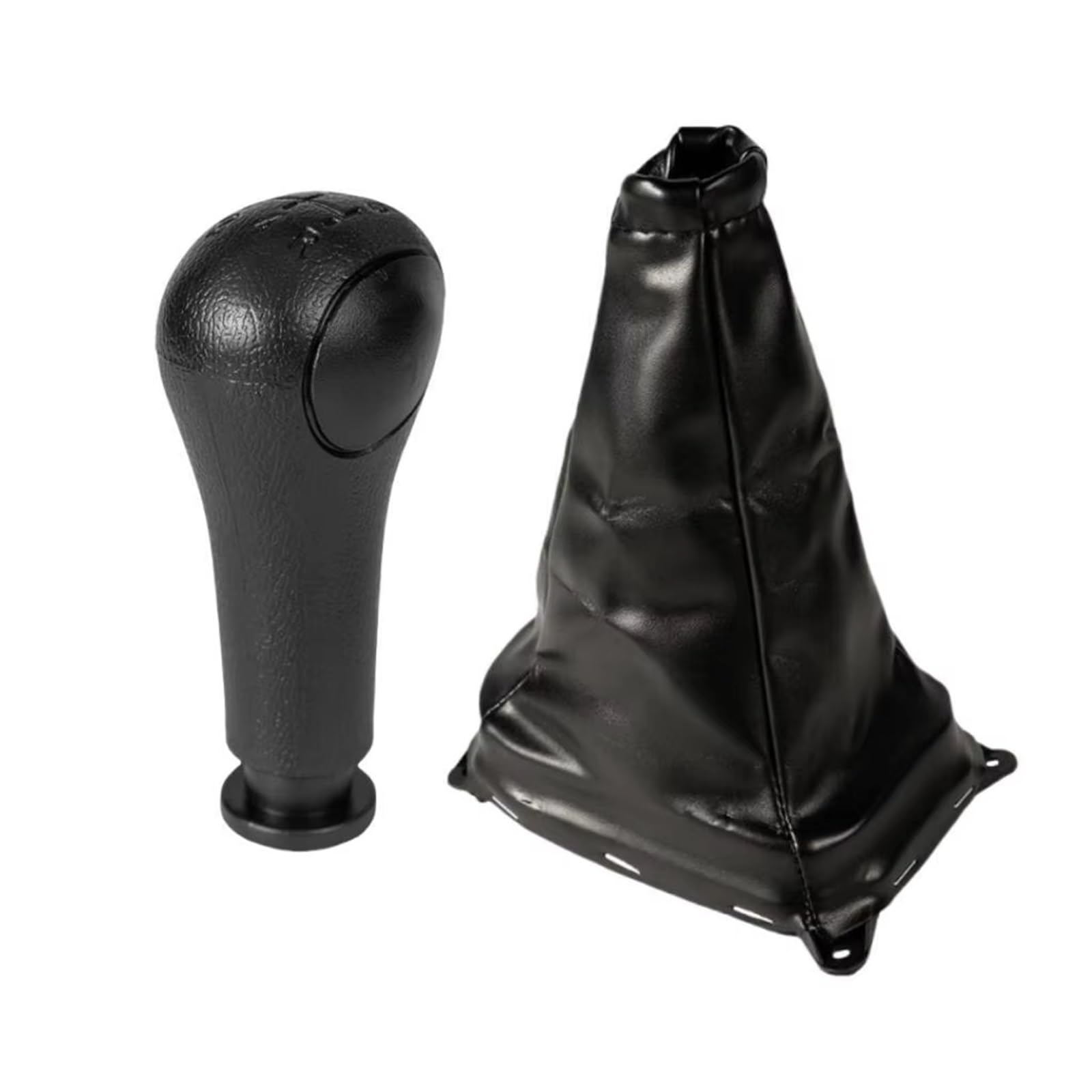 Ghqfrop 2Pcs Transmission Gear Shift Knob For Chery Qq Manual Gear Shift Knob Lever Shifter Hand Speed Pen Gaiter Boot Cover Case Car Interior Car Gear Stick Knob(2Pcs)