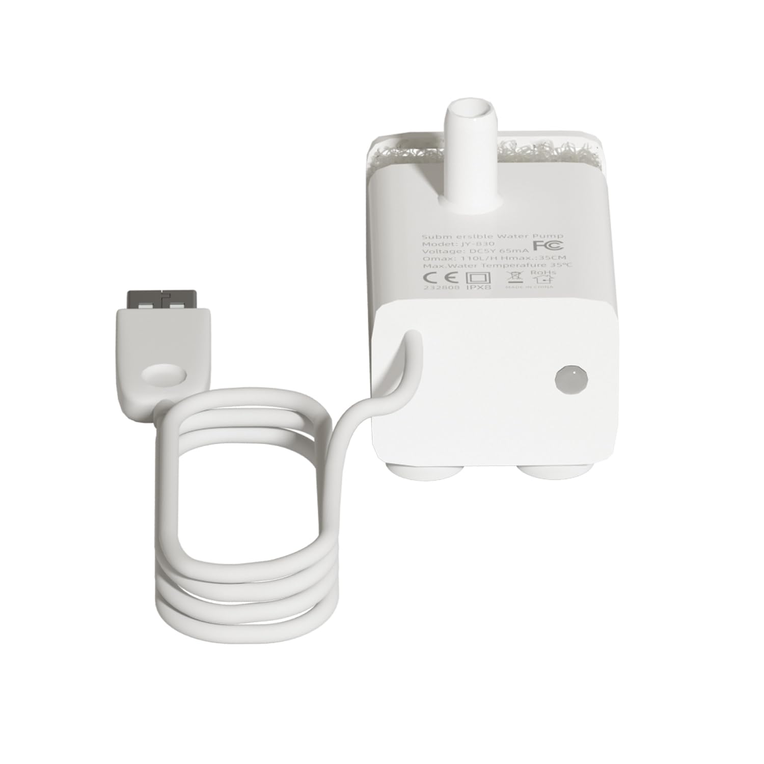 Pompe de fontaine d'eau pour chat,pompe de remplacement pour fontaine de chat, moteur JY-830