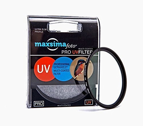 MaxsimafotoProfessional Multi-coated 58mm UV Lens Filter and Protector for Sigma 70-300mm f/4-5.6 DG Macro & DL Macro Super DG & Canon 55-250mm f4- 5.6 IS STM
