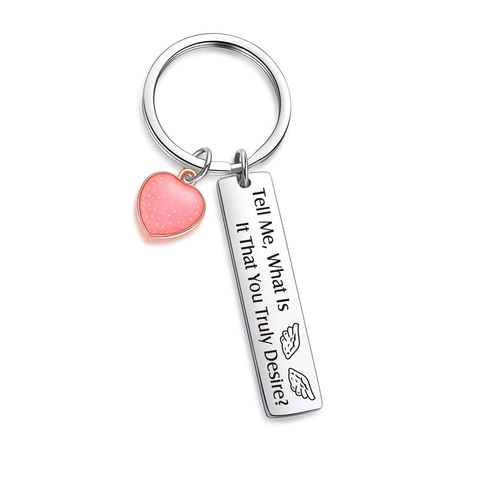 ZNOSVEIZNOSVEI Tv Show Quote Keychain Cosplay Gift Tv Show Inspirational  Jewelry Sister Birthday Keychain - Main Image