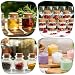 Imagen de Acetiti 32 Piezas 20 ml Mini Botellas de Cristal con Tapas de Corcho
