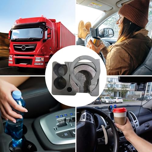 Porte-bouteille d'eau de voiture extensible à 4 trous - 5
