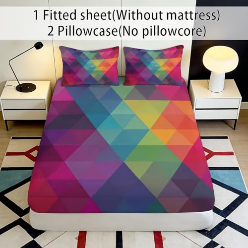 Microfibre deep pocket de qualité supérieure imprimé 3D lavable