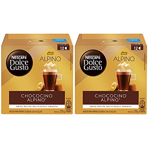 Kit c/24 C&aacute;psulas Nescaf&eacute; Dolce Gusto - Chococino Alpino