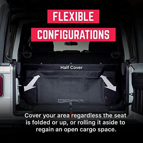 Image of GPCA Cargo Cover for Jeep Wrangler 2018-Present, JL 2-Door w /Tailgate