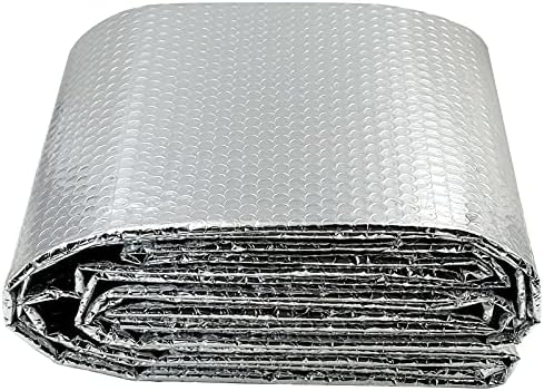 Supershield Reflective White Double Car Garage Door Insulation Foam Core Kit