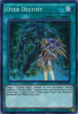 YU-GI-OH! - Over Destiny (DESO-EN015) - Destiny Soldiers - 1 Edición - Super Rare