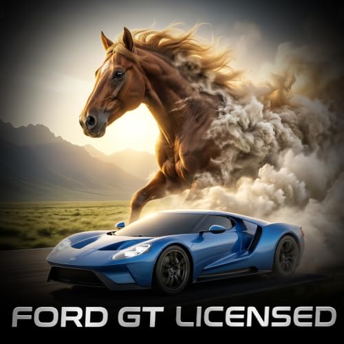 Image of BEZGAR 1:24 Official Licensed Ford GT Remote Control Car