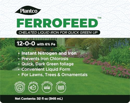 Ferrofeed Chelated Liquid Iron Fertilizante Líquido 32 fl oz miniatura 3