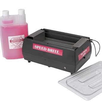 Speed Brite Turbo Ionic Jewelry Cleaner 309SB, Professional Jewelry Cleaner for Precious Metals and Stones, 36 oz Capacity, Cleans Gold and Silver in Seconds