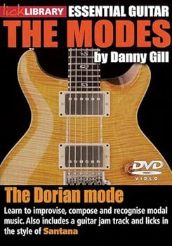 DVD The Modes - Dorian: Santana For Guitar Book