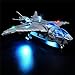 Produktbild Beleuchtungsset für LEGO 76248 Avengers Alliance Kun Kampfjet-Modell, LED-Licht-Kit kompatibel mit Lego 76248 (nicht im Lieferumfang enthalten)