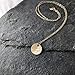 Gold Filled Handmade Disc Necklace | Minimalist Necklace | Unique Best Friend Birthday Gift | Gold Filled Pendant Necklace | Gold Necklace | Everyday Jewelry