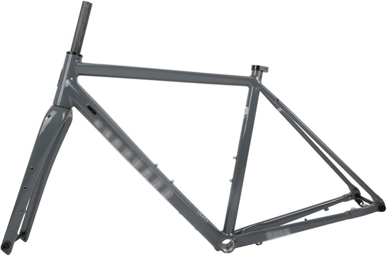 for 700C Wheel Road Bike Frameset Aluminum Alloy Diac Brake Frame BSA68 Thru Axle Frame Internal Routing