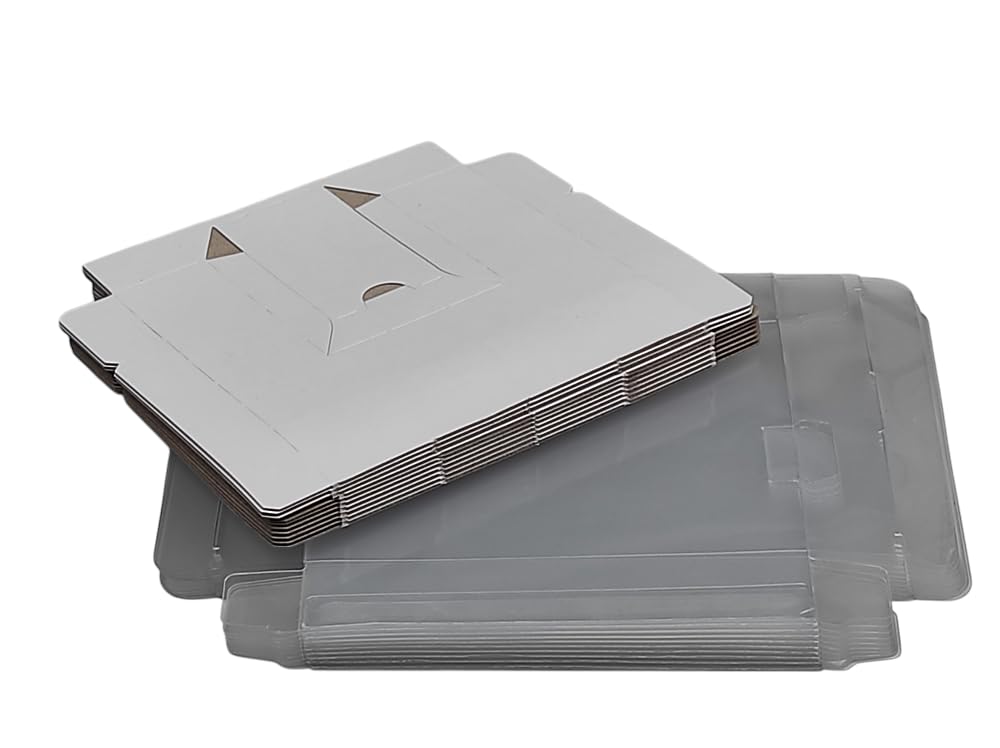 Link-e : Pack de Protection Compatible avec la Console Nintendo Gameboy Originale : 10 X Boitier et Cale de Remplacement pour Boite de Jeu