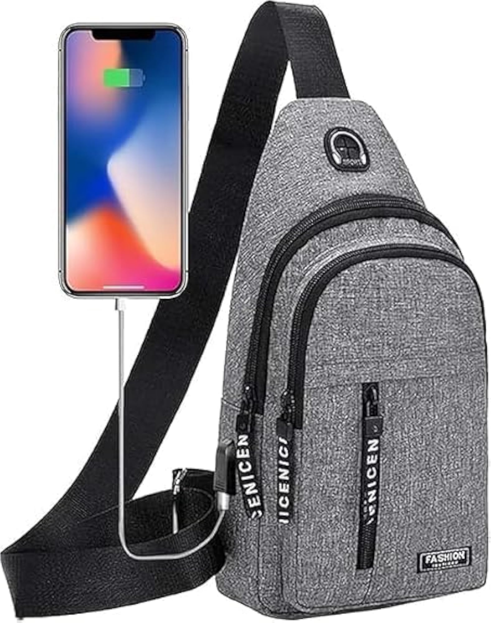 Lightweight Crossbody Sling Bag for Men & Women