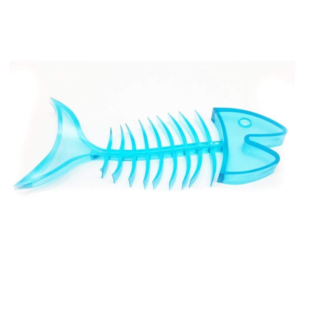 Amazing New Silicon Soap Dish Soap Box Various Colours and Style (Blue Fish)