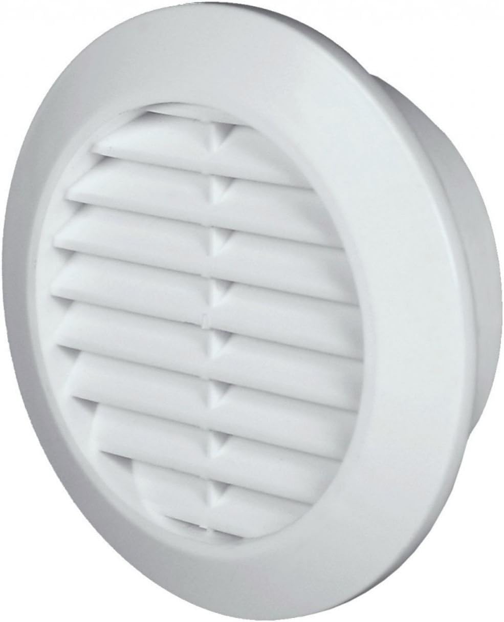Ventilation Grille Diameter 60 mm Round White Insect Net Exhaust Air Grille Supply Air Exhaust Air Grille Ventilation T74