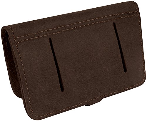 BRONZEDOG Leather Cartridge Case Shell Holder for .30-30 .308 .30-06 Win Mag Belt Ammo Pouch Black Brown Khaki Hunting Accessories (Brown) - Thumbnail 6