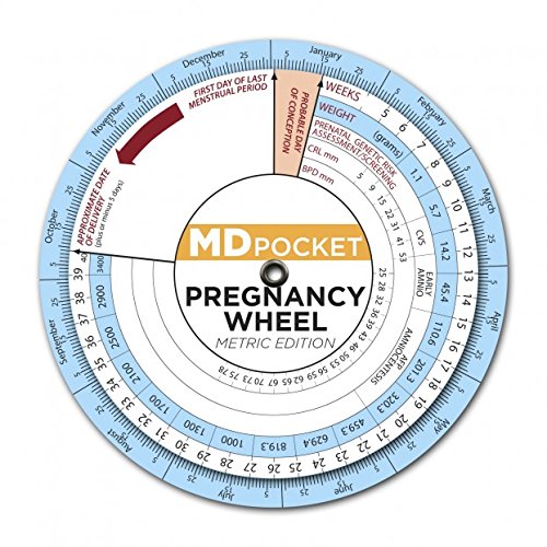 MDpocket® Pregnancy Wheel - Metric Edition