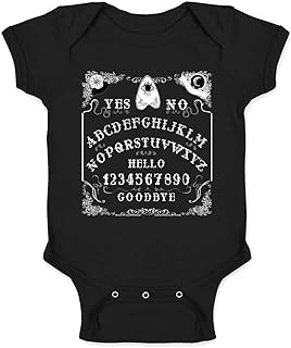 Ouija Board Seance Spirit Board Design Costume Infant Baby Boy Girl Bodysuit