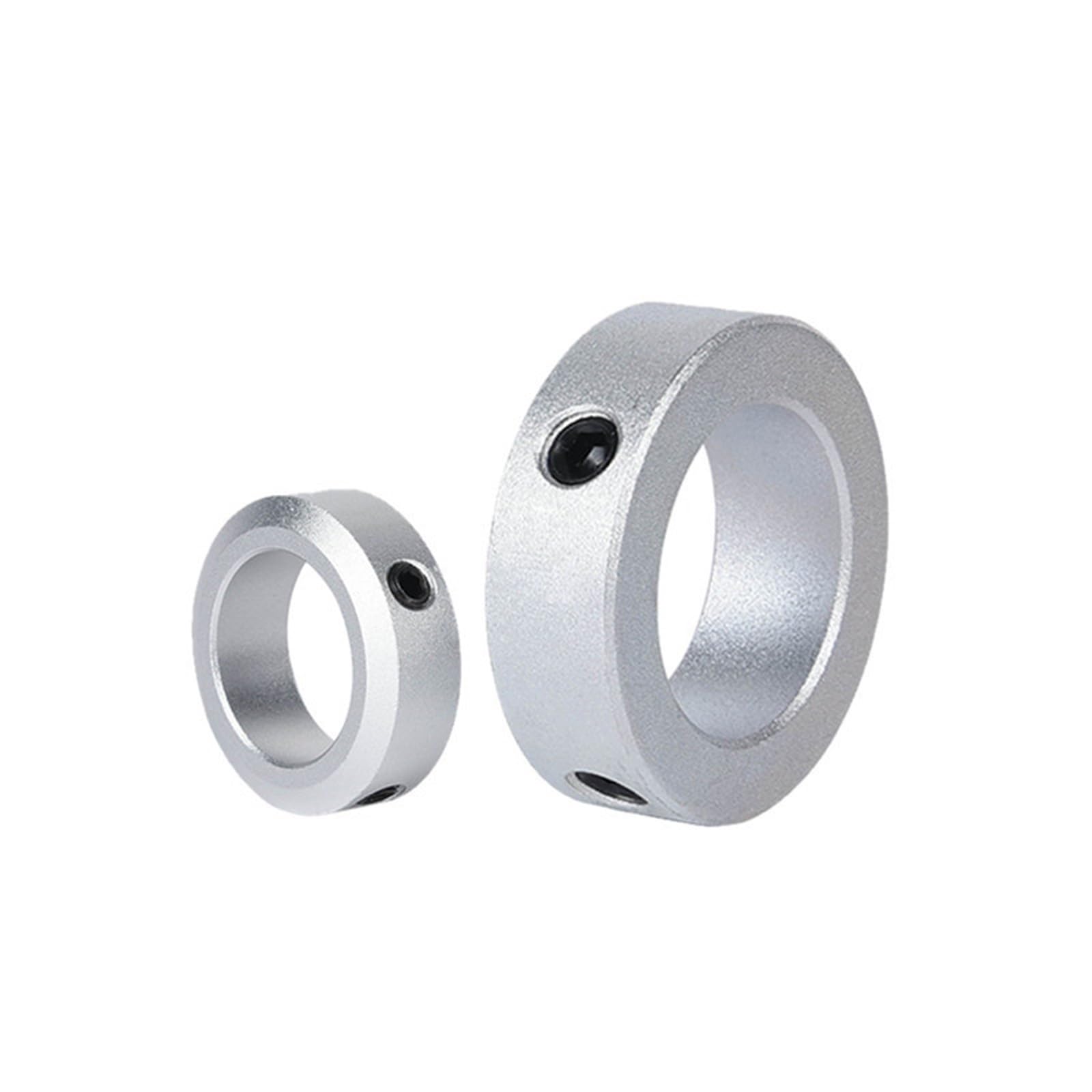 BIVOO Bague de retenue de Collier d'arbre Type de vis d'arrêt Anneau de retenue Localisateur de retenue d'arbre Alliage d'aluminium avec vis (Size : 30-46-15)