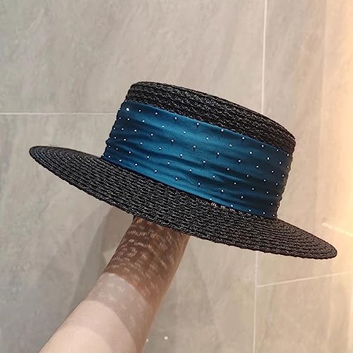 Chapeau de paille parasol pour vos vacances d'été à la plage - 5