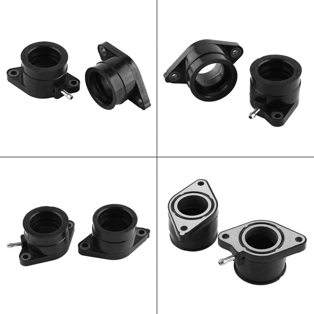 Collettore Carburatore, 2Pcs Giunto di avvio del carburatore del collettore per XT600 XT600Z XT600E 1984-2003 carburatore per TT600 1984-1989/1993-1997