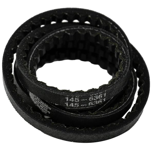 Genuine Toro OEM 145-6361 Cogged Belt for 54" Timecutter Riding Lawn Mowers Fits Units 77501 77502 77503 77504 77505 77506 77507 77515TA 77520TA