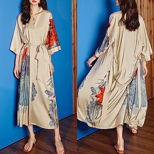Robe imprimée florale et pyjamas courts pour douces nuits - 2