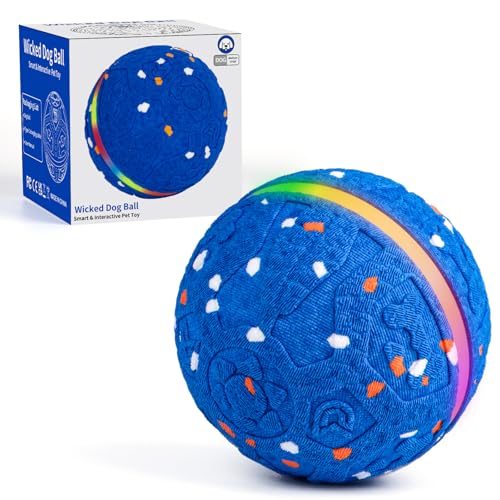 JEISOTHB Interactive Dog Ball with Lights