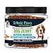 Iconic Paws -100% Organic Pure & Natural Chicken Sweet Potato Hemp Dog Jerky Treats | Glucosamine Chondroitin MSM & Turmeric Hip & Joint Support | Optimal Pain Relief