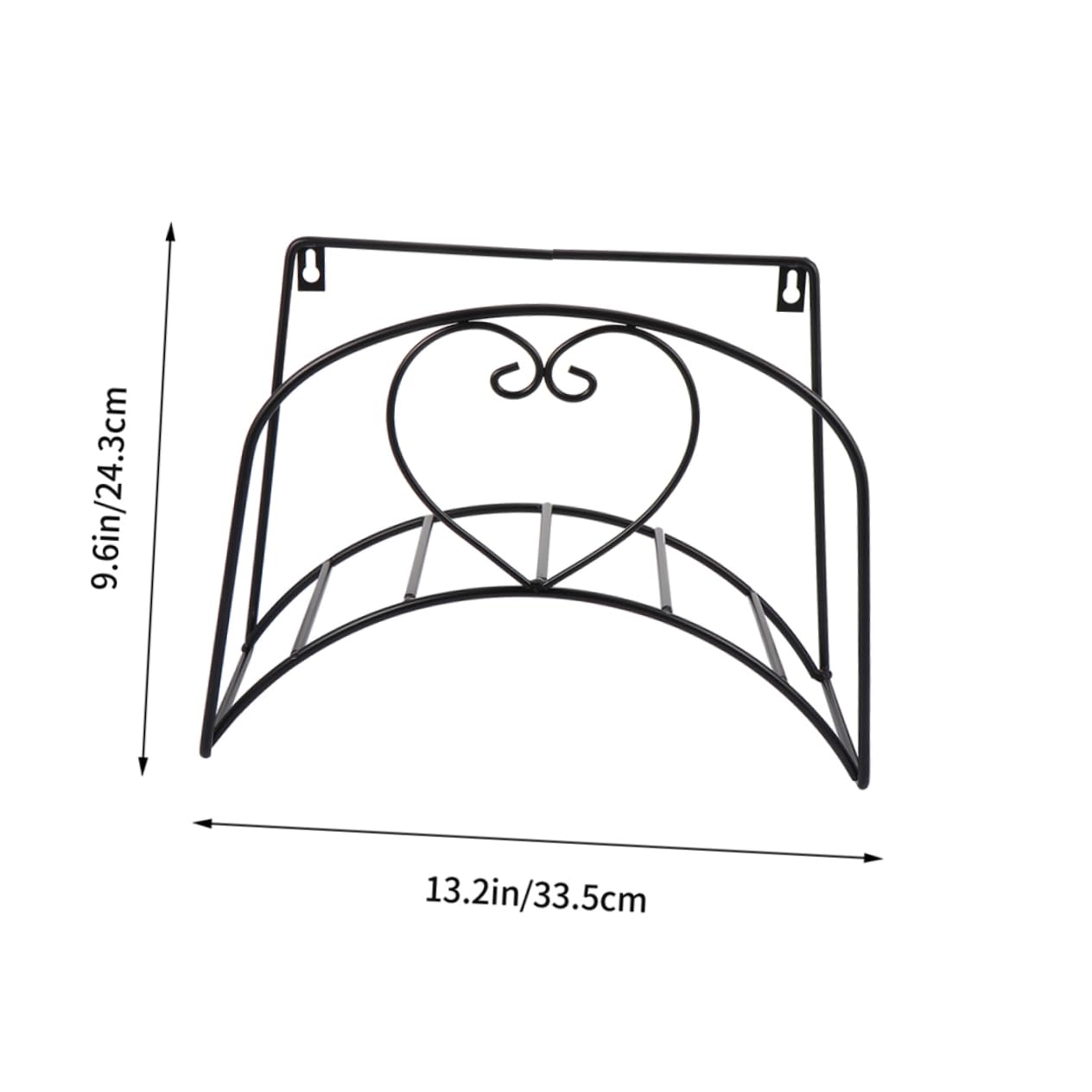 Happyyami 2piezas Colgador Manguera Jardín Soporte Enrollador Hierro Resistente Diseño Antiguo Elegante