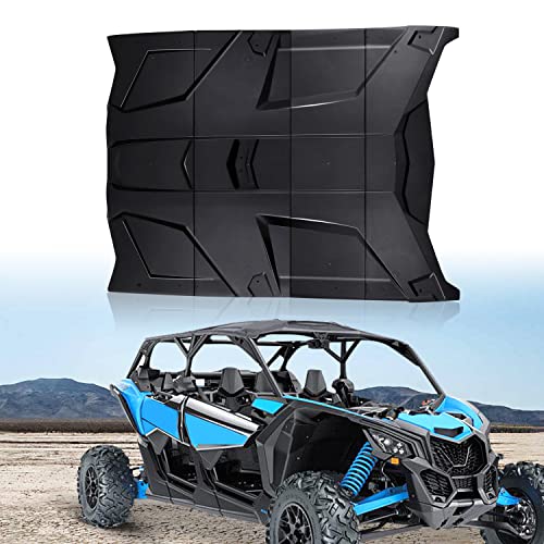 CUSAUTV X3 4-Piece Combined Hard Roof Top Cover Compatible with Can Am Maverick X3 Max X DS RS MR Turbo RR 4 Doors 2017-2024 Accessories Plastic Top Sun Visor Sunshade Replace for #715003750