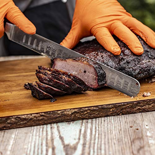Oklahoma Joe's 5789579R04 Blacksmith 3-Piece Knife Set, Grey, Stainless, Black And Orange #TOP6